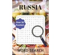 Russia Word Search: Word Searches with Easy to Read Print about Russia, Russian Persons, Russian Places and More | 6x9 inches (15.24 x 22.86 cm) 110 ... Seniors, Adults, Teens, and Kids