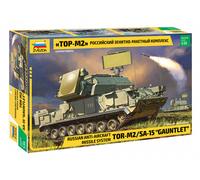 Russian Antiaérea Misil Sistema Tor-2m/sa-15 Gauntlet 1 :3 5 Modelo Kit Zvezda