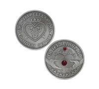 Russian Heart Mother's Day Commemorative Coins New Year Souvenirs Collection New