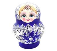 Russian Nesting Dolls - Home Decor Nesting Doll, 10 Pieces Zporcelain Home Decor | Educational Nestings Toys For Kids Teens Adults Collectors Art Lovers Students Birthday Holiday Party Favor Office