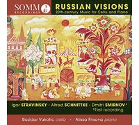 Russian Visions/20 Th Century Music for Cello and Piano