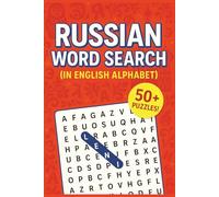 Russian Word Search In English Alphabet: Over 50 Word Puzzles Using Russian Words Spelled in English Alphabet