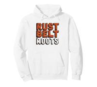 Rust Belt Roots Midwest Heritage Identity Born Raised Sudadera con Capucha