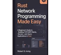 RUST NETWORK PROGRAMMING MADE EASY: A Beginner’s Guide to Building TCP/UDP Clients, Servers, and Async Applications in Rust (Rust Mastery Series)