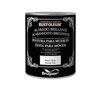 Rust-Oleum Bruguer Pintura para Muebles Brillante Blanco Hielo 750 ml