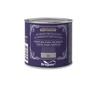 Rust-Oleum Bruguer Pintura para Muebles Metalizada Plata 500 ml