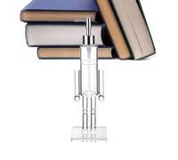 Rust Proof Pump - Dish Soap Dispenser | Liquid Hand Soap, Refillable Nutcracker Clear Decorative Bottle, Pump, for Home Kitchen Decor Sinks, Touchless, Wall Mount, Automatic