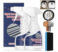 Rust Remover, Highly Concentrated Rust Remover for Steel & Iron, Rust Stain Remover for Tools, Stainless Steel, Automotive Parts, Fast Acting Rust