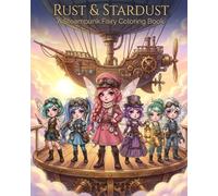 Rust & Stardust: A Steampunk Fairy Coloring Book
