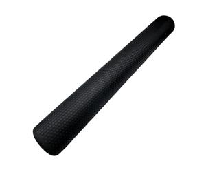 RUSTER - Foam Roller - Rodillo de Masaje Muscular - 101 x 15 x 15 cm - Recuperación y Alivio de Dolor - Material: Goma Eva - Color Negro - Yoga/Pilates - Superficie Granulada - Rodillo Miofascial