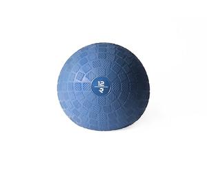 RUSTER Slam Ball Blue 12kg - Balón Medicinal Antirebote para Cross Training y Entrenamiento Funcional - Textura Antideslizante - Ejercicio de Fuerza, Resistencia y Potencia