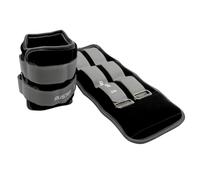 RUSTER Tobilleras Lastradas con Peso Ajustable de Neopreno - Pesas para Tobillos con Cierre de Velcro - Set Pesas Tobillos 0,5-2kg para Ejercicio y Entrenamiento (Negro, 1,5kg(par))