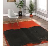 Rustic Alfombras 90x180cm for salon moderno antideslizante Backing lavable abstracto Color Block Pattern Large Alfombra resistente a manchas Home Decor Alfombrilla dormitorio Creative Design Tapete