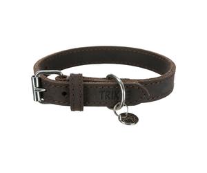 Rustic collare in pelle Trixie