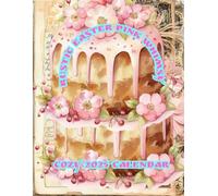 Rustic Easter Pink Whimsy: Cozy 2025 Calendar