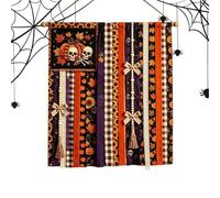 Rustic Halloween Wall Banner 68x76cm Funny Fall Indoor Door Sign Decor | Rustic Halloween Door Banner Delivers Festive Fall Charm And Funny Seasonal Flair For Spooky Party Atmosphere Creation