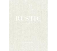 Rustic Home Decor - Light White Linen | Hard Cover Coffee Table Book and Accent Piece for Display (Realistic Fabric Effect): Ideal Bookshelf or ... Grid Journal Pages Inside (Designer Decor)