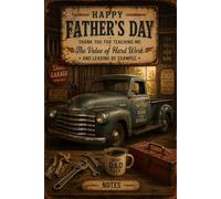 Rustic Mechanic Notebook for Father's Day: Vintage Garage Notes Journal | 6x9 Lined Notebook for Mechanics & Car Lovers | 100 Pages