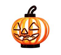 Rustic Pumpkin Projection LLights Funny Vintage Hollow Spooky Table Decor