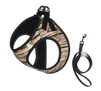 Rustic Rocks - Arnés de verano para cachorros, con reflectante, accesorios para perros y gatos pequeños, medianos y grandes