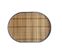 Rustic Table Place Mats - Boho Woven Dining Pads | Heat Resistant Non Slip Placematz for Kitchen, Tabletop, Holiday Party, Thanksgiving, Christmas, Halloween, Autumn Decoration for Farmhouse Dining