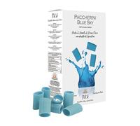 Rustichella d'Abruzos | Paccherini cielo azul | Pasta de sémola de trigo duro estirada en bronce - 1 x 250 Gr | Pasta Corta Artesanal