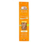 Rustichella d'Abruzzo | Espaguetis Pasta Sémola de Trigo Duro Orgánico Timilia | Pasta Estirada al Bronce de Secado Lento a Baja Temperatura - 1 x 500 Gr | Pasta de trigo 100% italiana