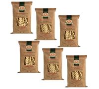 Rustichella d'Abruzzo | Fusilli Sémola de trigo duro al aro | Pasta trefilada de bronce - 6 x 250 g | Pasta italiana artesanal seca lentamente, baja temperatura