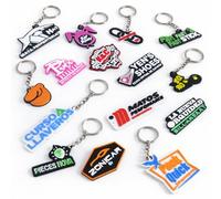 RusticHome Llaveros NFC Personalizados con TU Logo/Llaveros Inteligentes 3D para Abrir Redes Sociales, Marca, Empresas y Eventos/Merchandising Keychain Publicitario Personalizados Marketing