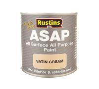 Rustins Pintura de Secado Rápido ASAP, Color Crema, Base Agua, 500ml