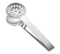 Rustproof Tea Steeper, Multi Purpose Stainless Steel, 6 pulgadas portátil té Strainer with Coffee Spoon, Kitchen Accessory with Fine Mesh Filter, Counter Tool with Easy Grip Handle Beverage Supplies