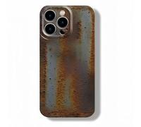 Rusty Phone Case, Vintage Rust Look Mobile Phone Cover, Glossy Rust Metal Look for iPhone 16/15/14/13/12/11 Pro MAX Cases (11,#3)