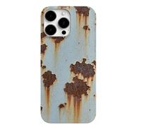 Rusty Phone Case, Vintage Rust Look Mobile Phone Cover, Glossy Rust Metal Look for iPhone 16/15/14/13/12/11 Pro MAX Cases (15 Pro MAX,#1)