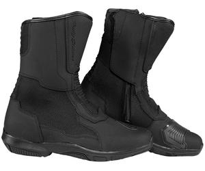 Rusty Stitches Bobby Botas de moto, negro, tamaño 48 para Hombres