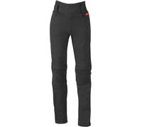 Rusty Stitches Claudia Señoras pantalones de la motocicleta, negro, Talla 40