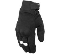 Rusty Stitches Clyde V2 Guantes de moto, negro-blanco, tamaño S para Hombres