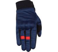 Rusty Stitches Clyde V2 Guantes de moto, rojo-azul, tamaño 4XL para Hombres