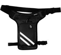 Rusty Stitches Gordon Bolsa para las piernas, negro-blanco para Hombres