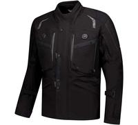 Rusty Stitches Kane Chaqueta textil de moto impermeable, negro, tamaño 2XL para Hombres