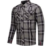 Rusty Stitches Neil V2, camisa/chaqueta textil L male Gris/Blanco/Negro
