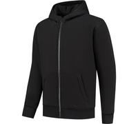 Rusty Stitches Super Peter Sudadera con capucha con cremallera para motocicleta, negro, Talla 7XL