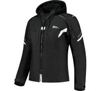 Rusty Stitches Taylor, chaqueta textil impermeable mujer 44 female Negro/Blanco