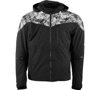 Rusty Stitches William, chaqueta textil S male Negro/Plata