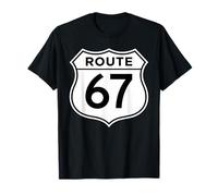 Ruta 67 Six Seven 6-7 Meme Gen Alpha Slang Funny School Camiseta