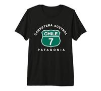 Ruta 7 Road Sign Recuerdo Regalo Camiseta Premium