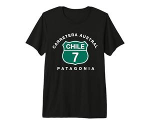 Ruta 7 Road Sign Recuerdo Regalo Camiseta Premium