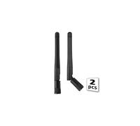 Ruta de AKASA, Wifi, Red Akasa Antena WiFi Tri-Banda Omnidireccional - Paquete de 2, Negro 269201