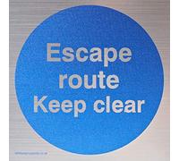 Ruta de escape mantener claro