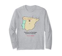 Ruta del Camino-de-Santiago Francés Manga Larga
