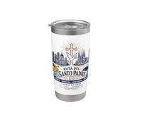 Ruta del Santo Padre España 2026 Fe Paz Esperanza Vaso térmico de acero inoxidable de doble pared